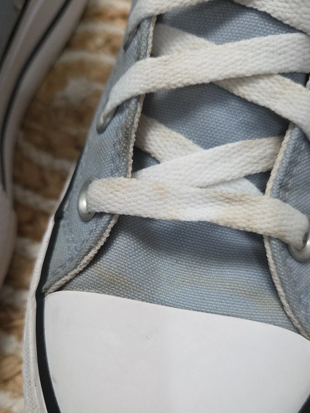 Converse All Star Lift Platform Hightop In Cloudy Blue, Size 8 - Picture 9 of 11